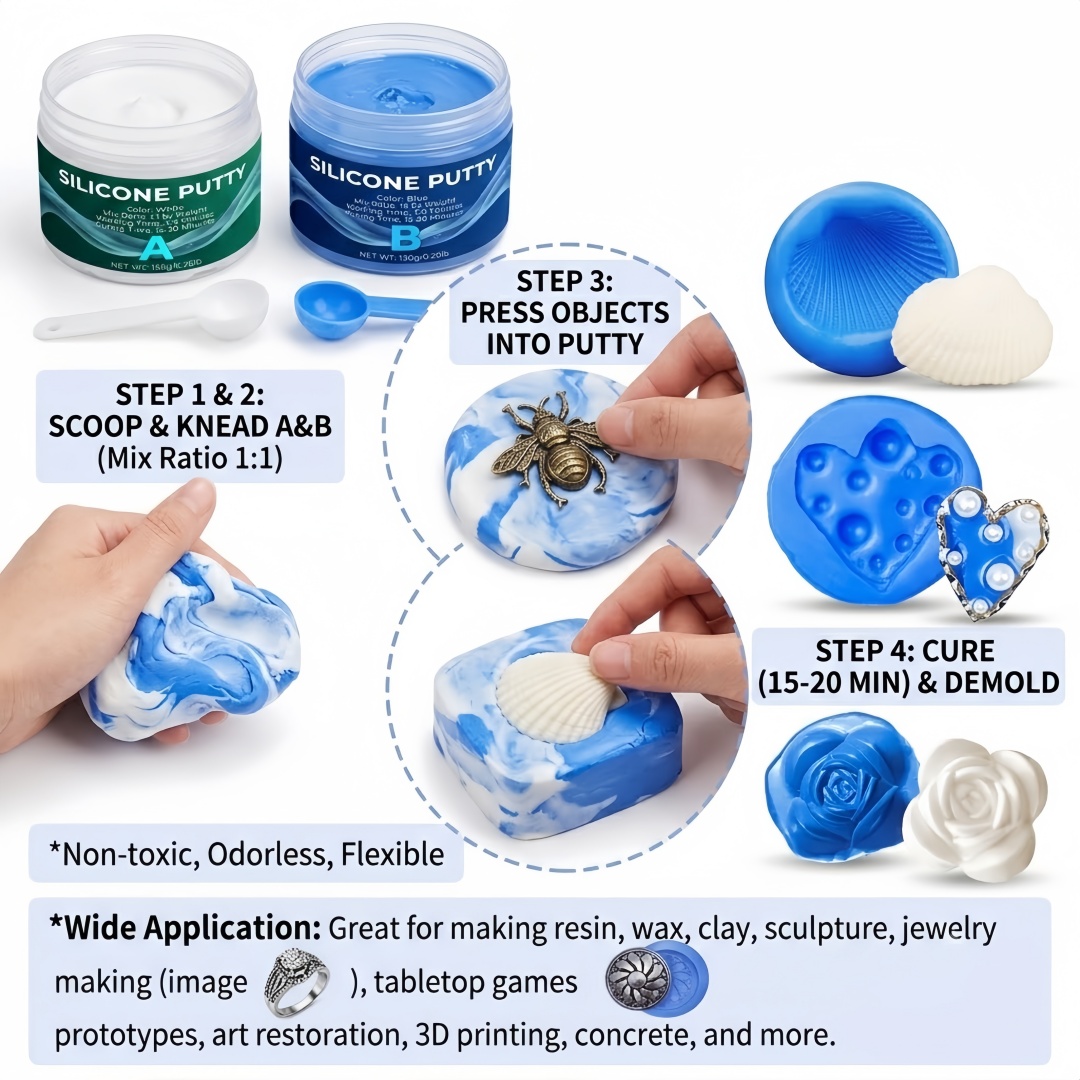 Silicone Putty Mold Making Sup - Candle Supplies In Bulk review and price