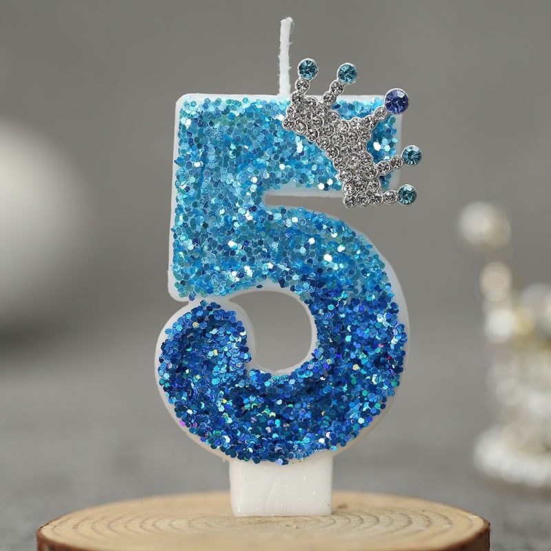 Creative Peacock Blue Crown Di - Supplies Of Candle review and price