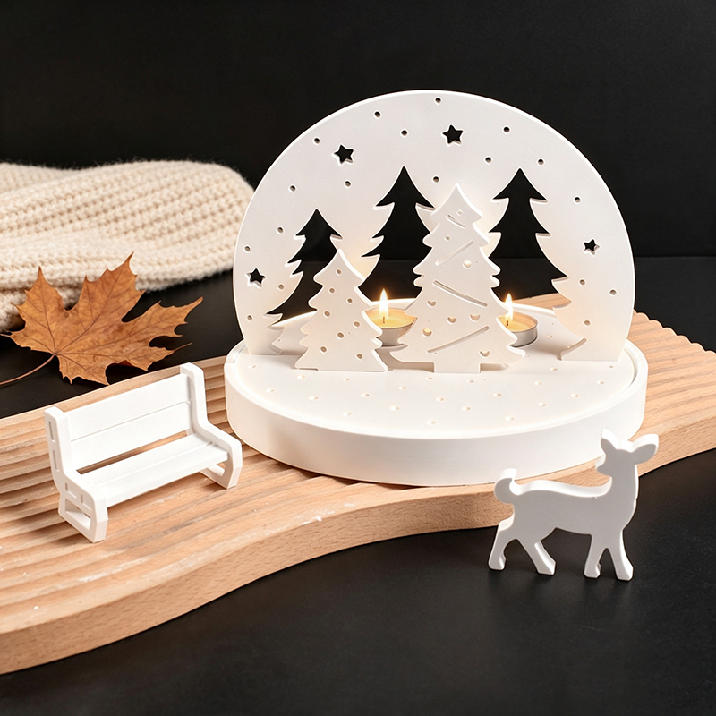 Christmas Elk Tealight Candle  - Candle Making Supplies Online review and price