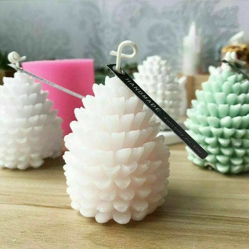 Classic Design Pine Cones Mold - Candle Supplies For Sale review and price