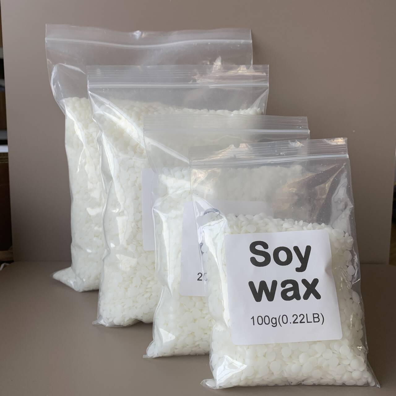 50g-1000g 100% natural Soy Wax - Candle Making Supplies Online review and price