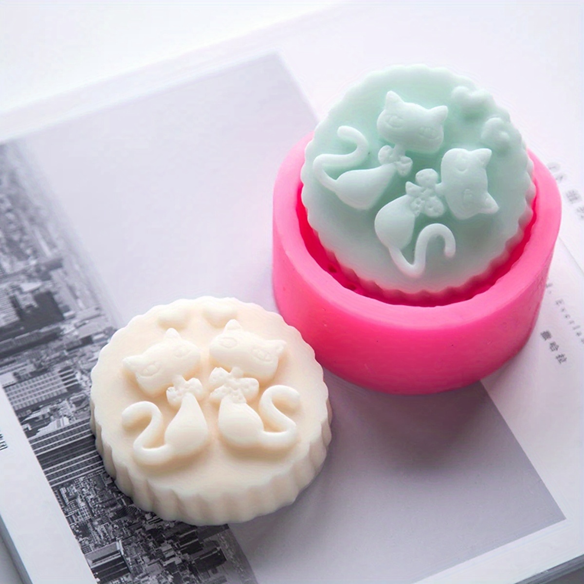 1-Piece Silicone Cat Soap Mold - Candle Supplies In Bulk review and price