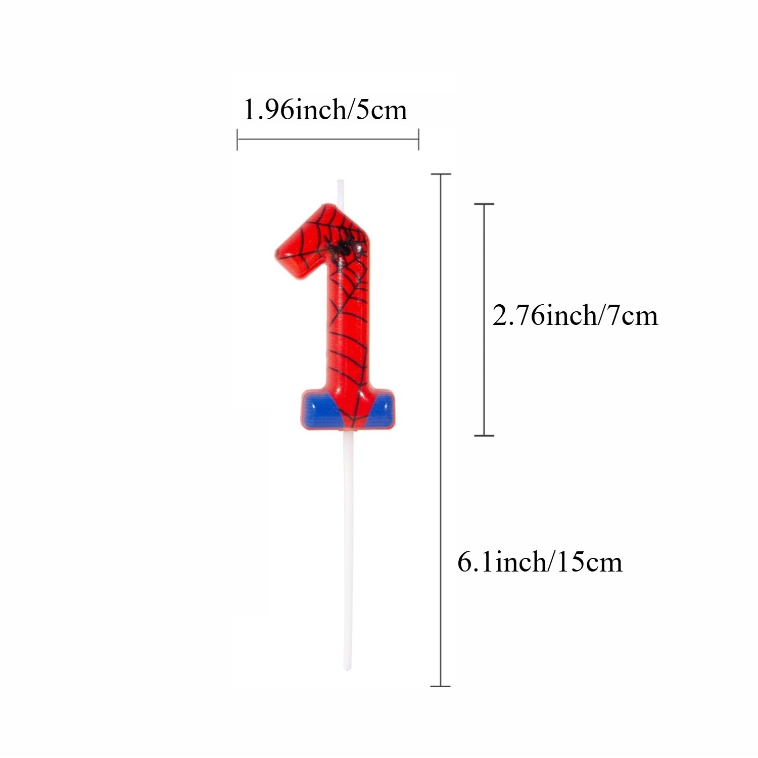 Spider Party 0-9 Birthday Cand - Supplies Of Candle review and price