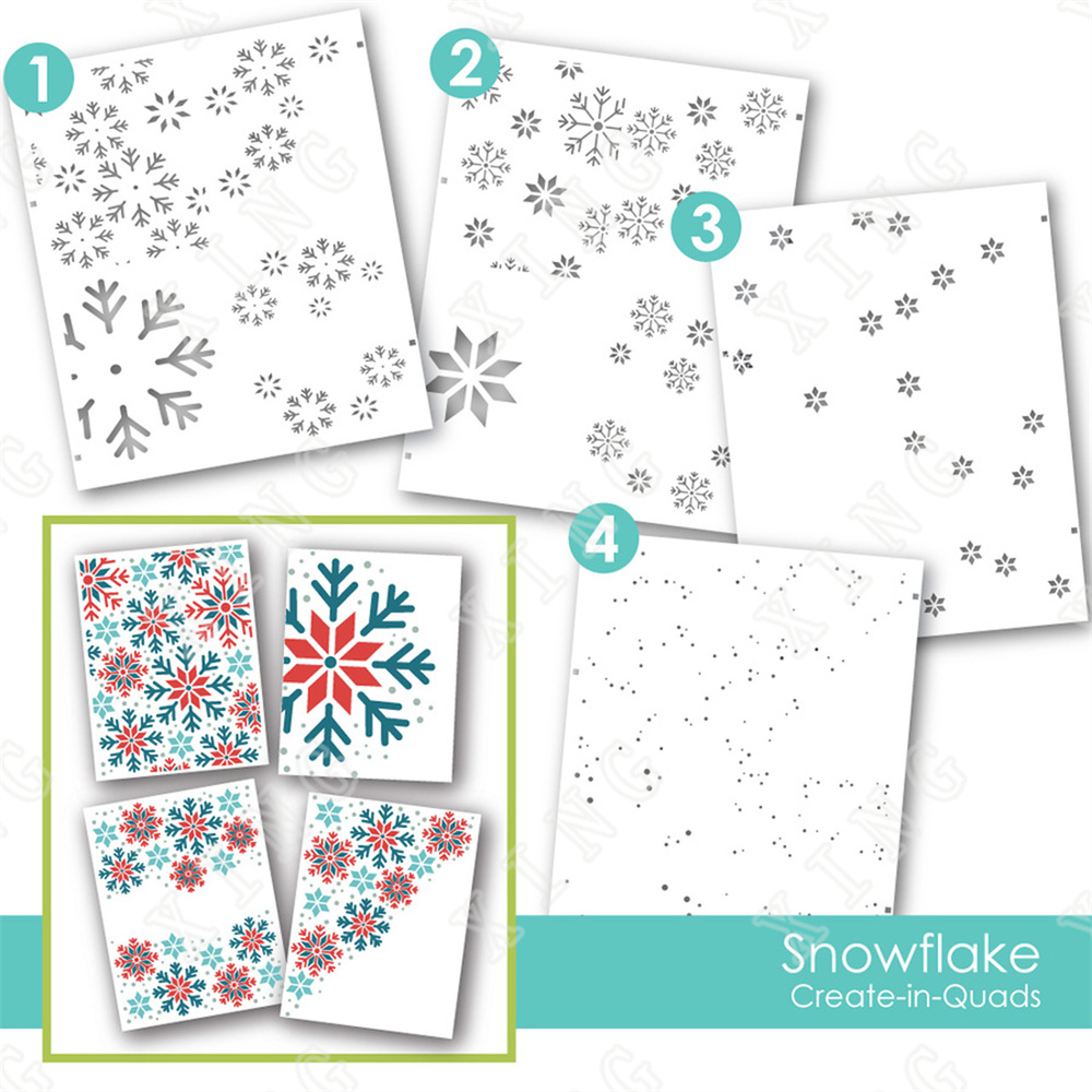 Snowflake Layering Stencil New - Candle Supplies For Sale review and price