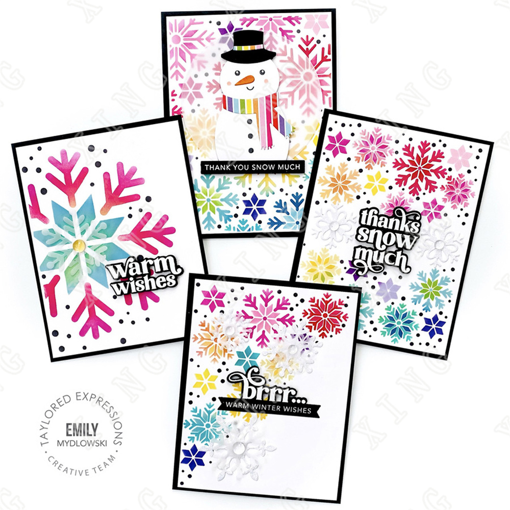 Snowflake Layering Stencil New - Candle Supplies For Sale review and price