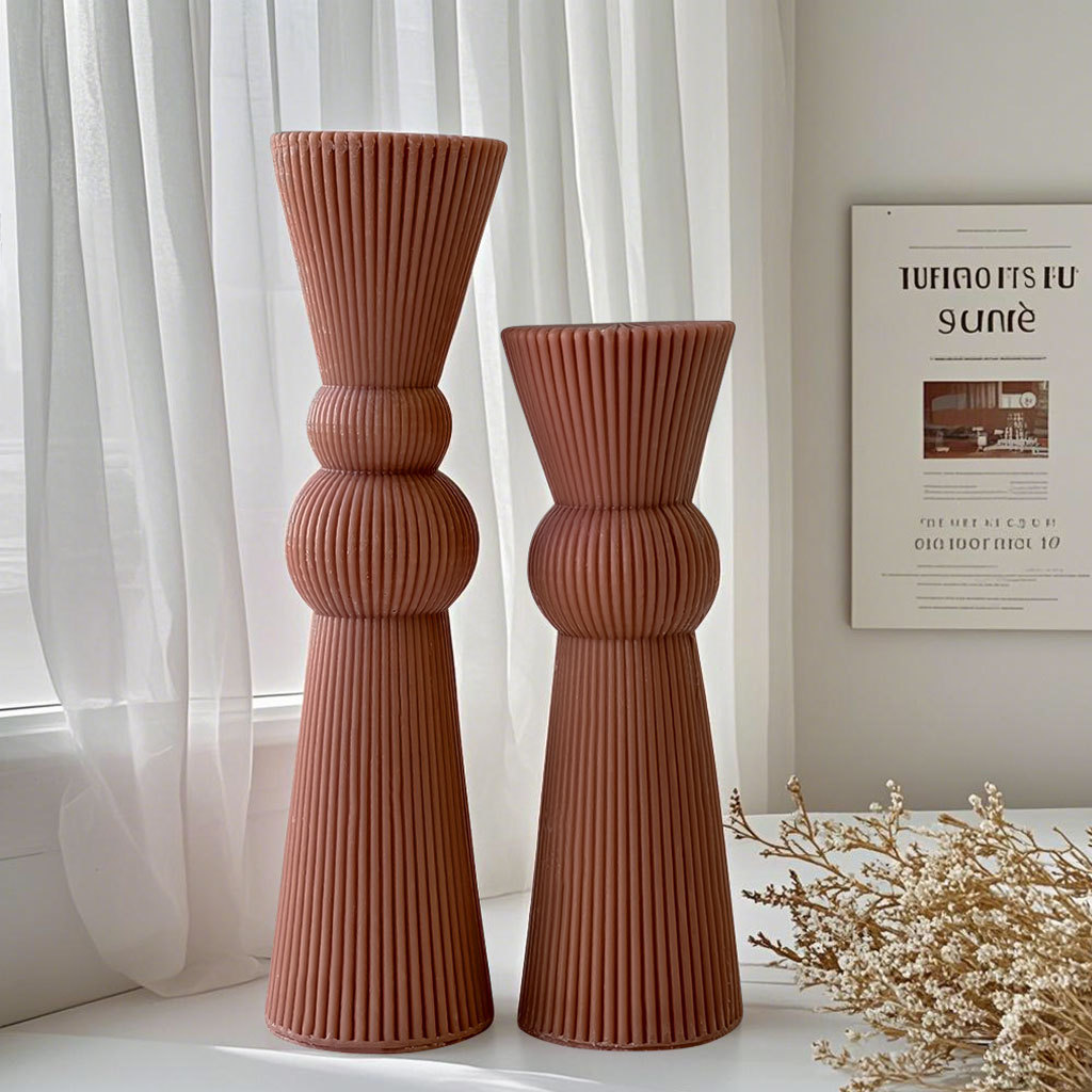 DIY Long Rod Striped Pillar Ca - Candle Supplies In Bulk review and price